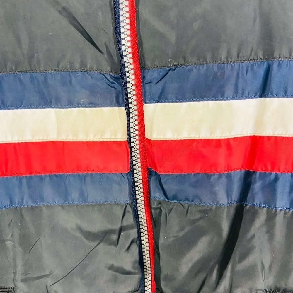 Tommy Hilfiger Kids Puffer Jacket with Red, White, and Blue HILFIGER Accents 7